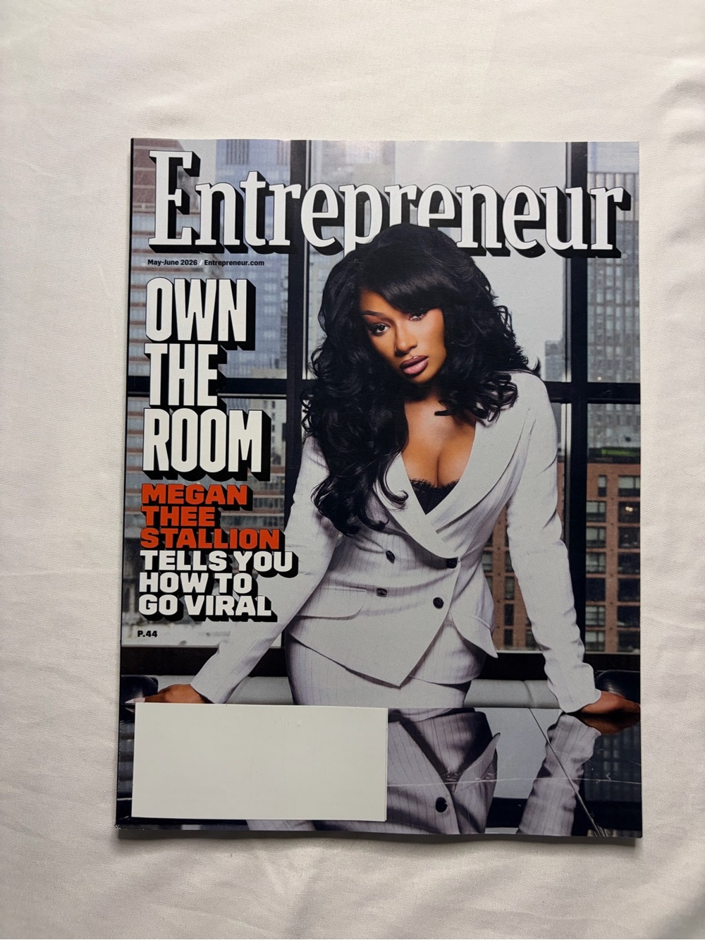 Entrepreneur Megan Thee Stallion “HotSales Summer!” Issue May-June 2026 Magazine